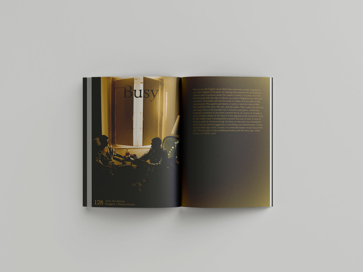 Issue 5: Leisure